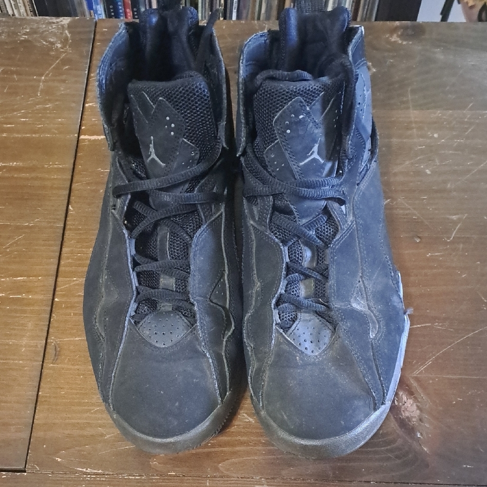 Jordan True Flight Black High-Top Sneakers